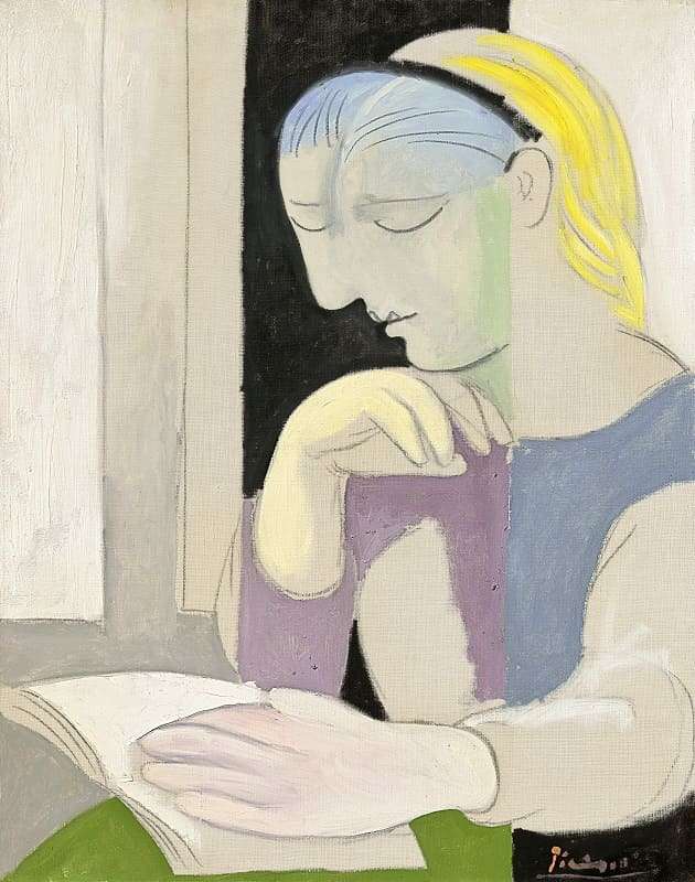 La Lecture (Marie-Thérèse) di Pablo Picasso