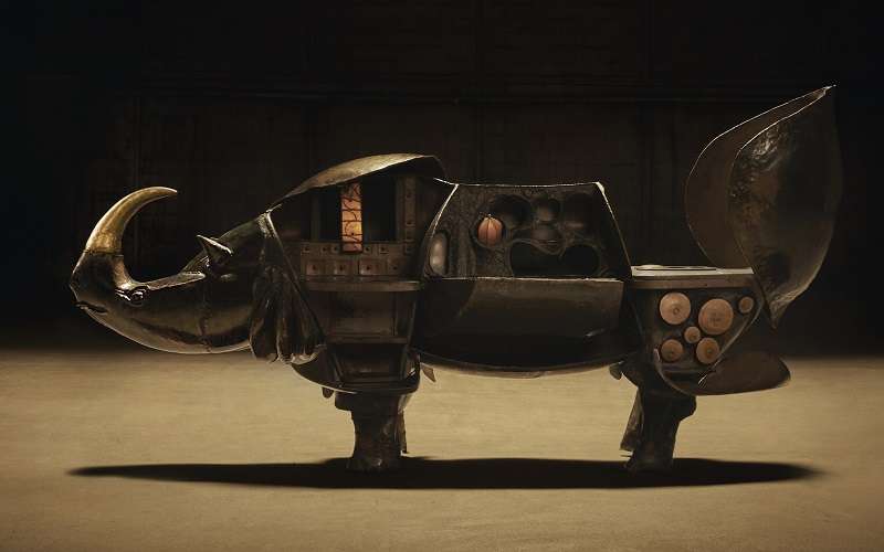 Rhinocrétaire I di François-Xavier Lalanne