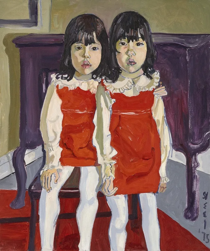 The De Vegh Twins di Alice Neel