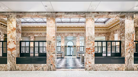 Criptovalute UBS - immagine dell'atrio sede della banca