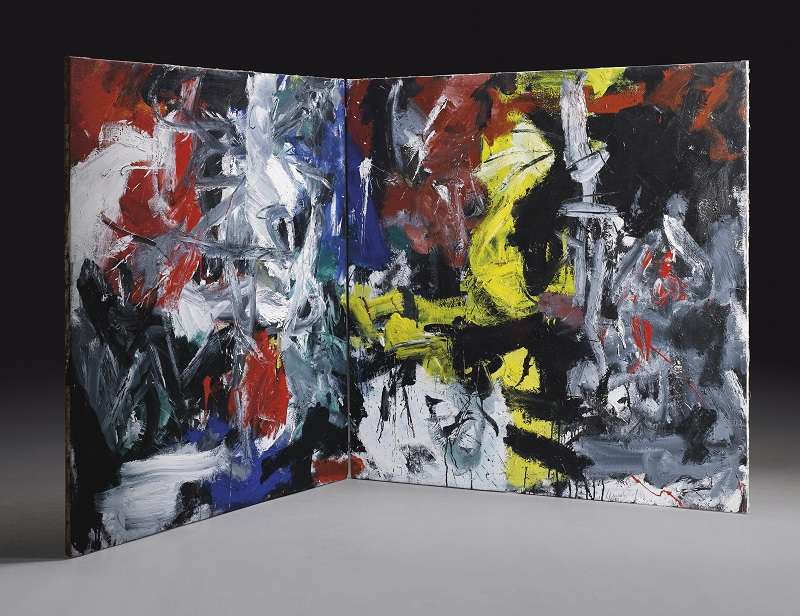 Il quadro Ciclo '61 n. 11 di Emilio Vedova
