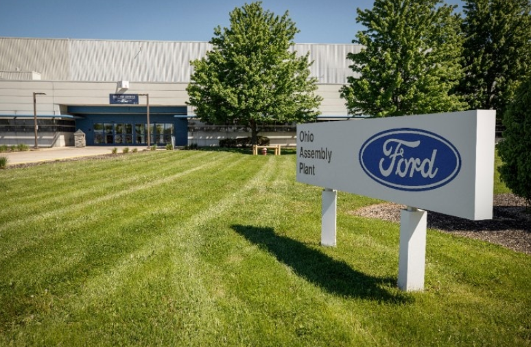 L'ingresso dell'impianto Ford in Ohio