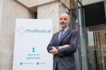 Stefano Maroni, il giorno della quotazione all'Eurnext Growth Milan di Più Medical