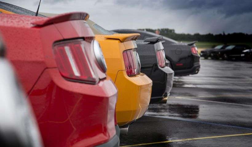 alcuni modelli di auto Ford