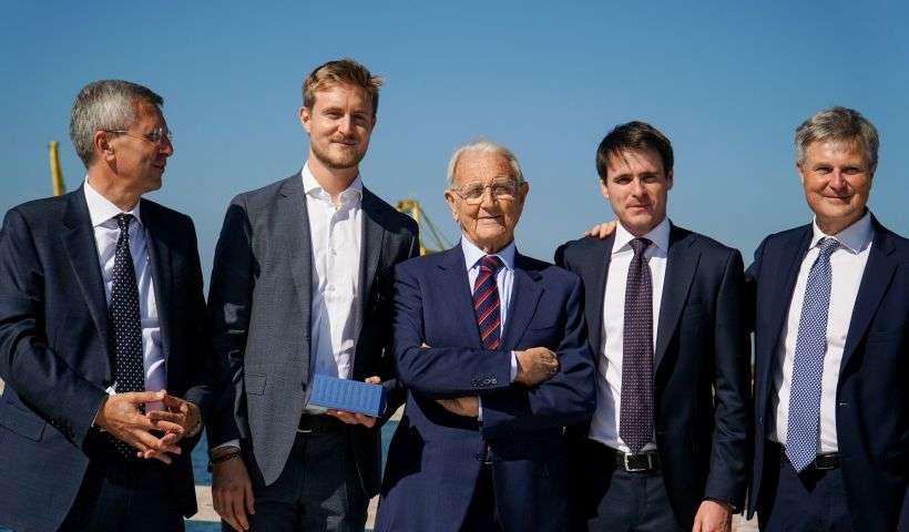 una foto della famiglia Petrucco dell'azienda Icop
