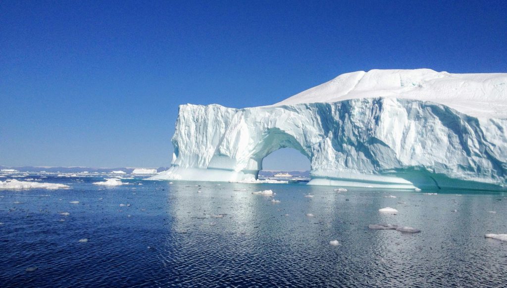 Immagine dei ghiacciai della Groenlandia