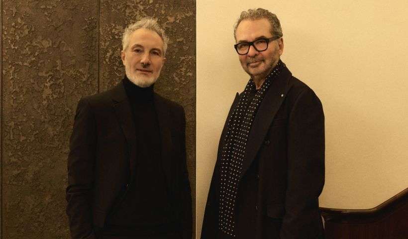 una foto di Bartolomeo Rongone e Remo Ruffini di Moncler