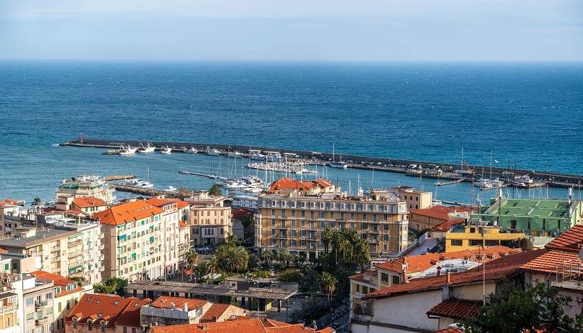 Il paesaggio di Sanremo