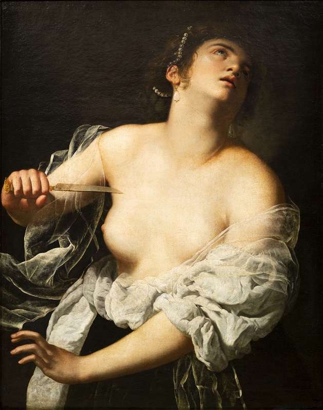 Lucrezia di Artemisia Gentileschi