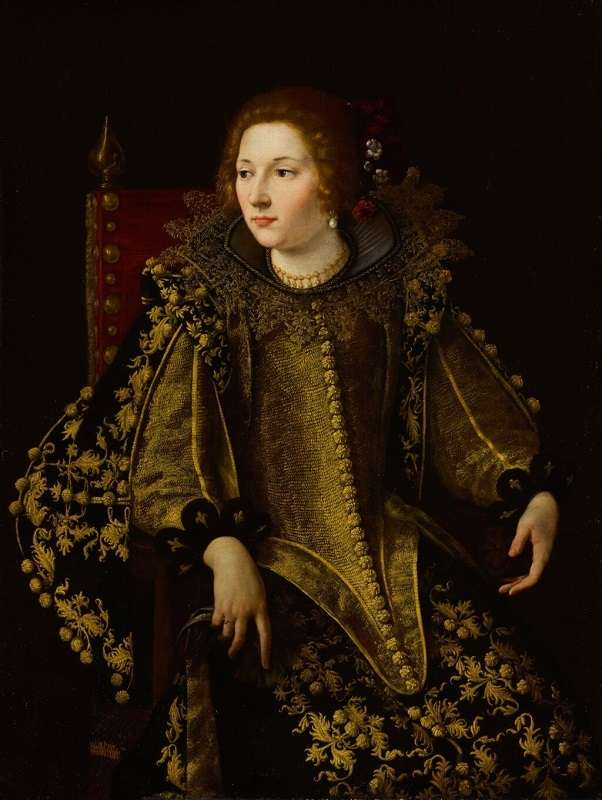 Ritratto di una donna seduta di Artemisia Gentileschi