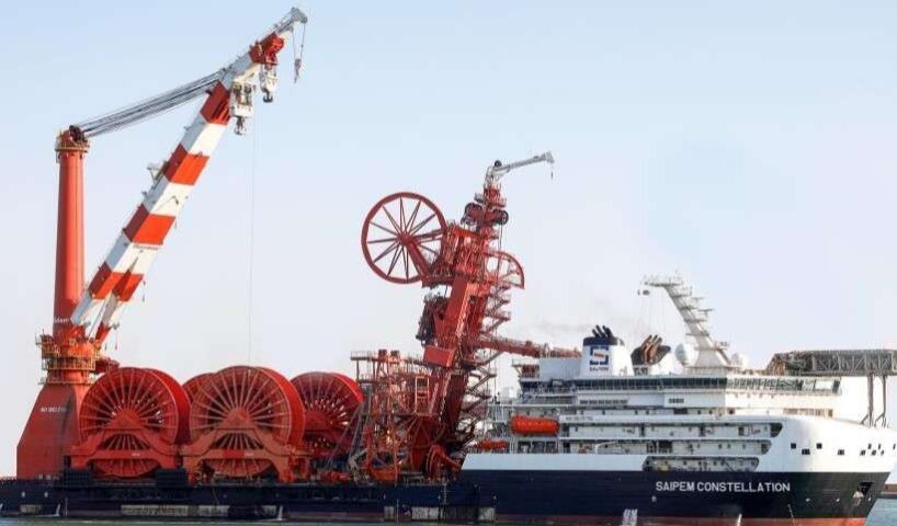 Nave Constellation di Saipem. Immagine presa dal sito Saipem