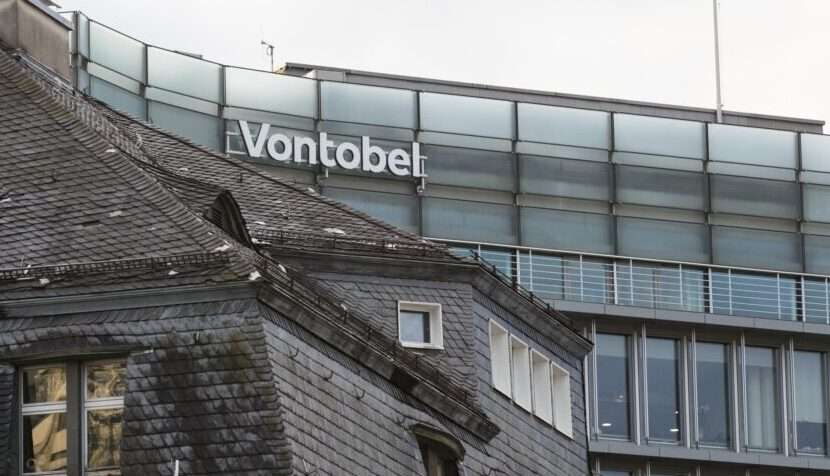 Una vista esterna del quartier generale di Vontobel a Zurigo