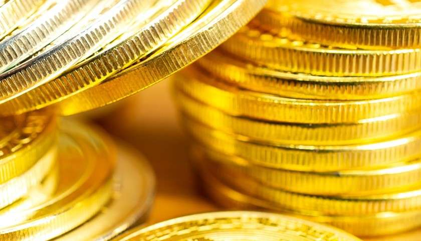 Alcuni gettoni d'oro