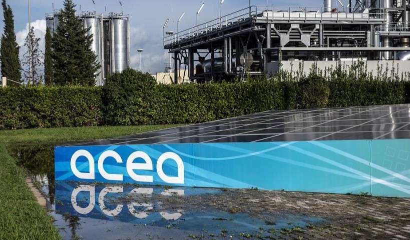 Impanto Acea a Roma. Immagine presa dal sito Acea