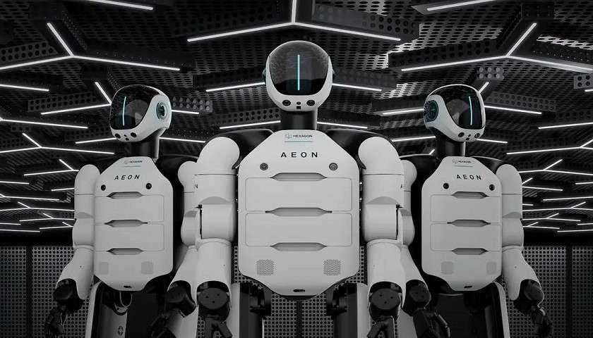 I robot umanoidi Aeon di Hexagon