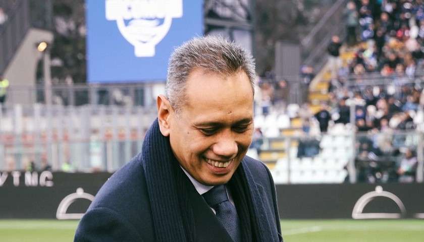 Il presidente del Como Mirwan Suwarso