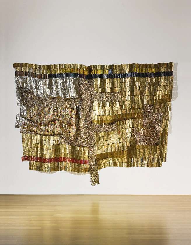 Paths to the Okro Farm di El Anatsui