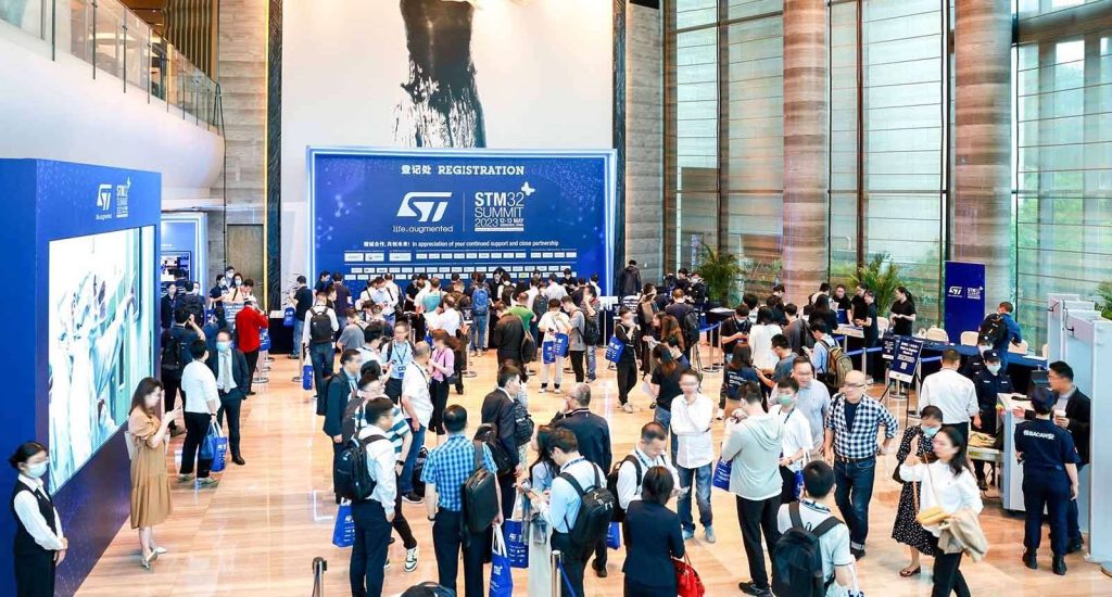 Immagine di un evento di STMicroelectronics a Shenzhen