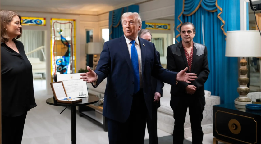 Wall Street: immagine di Donald Trump alla Casa Bianca