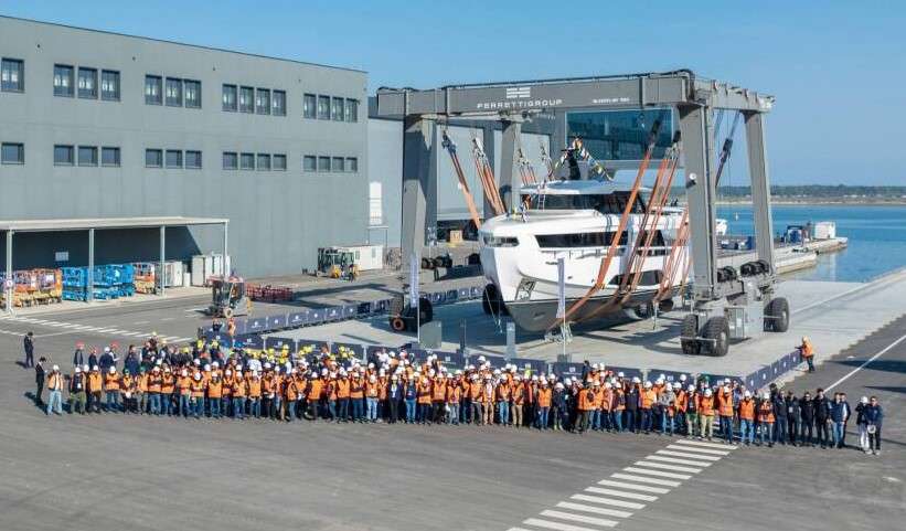 Stabilimento Ferretti a Ravenna. Foto presa dal sito Ferretti