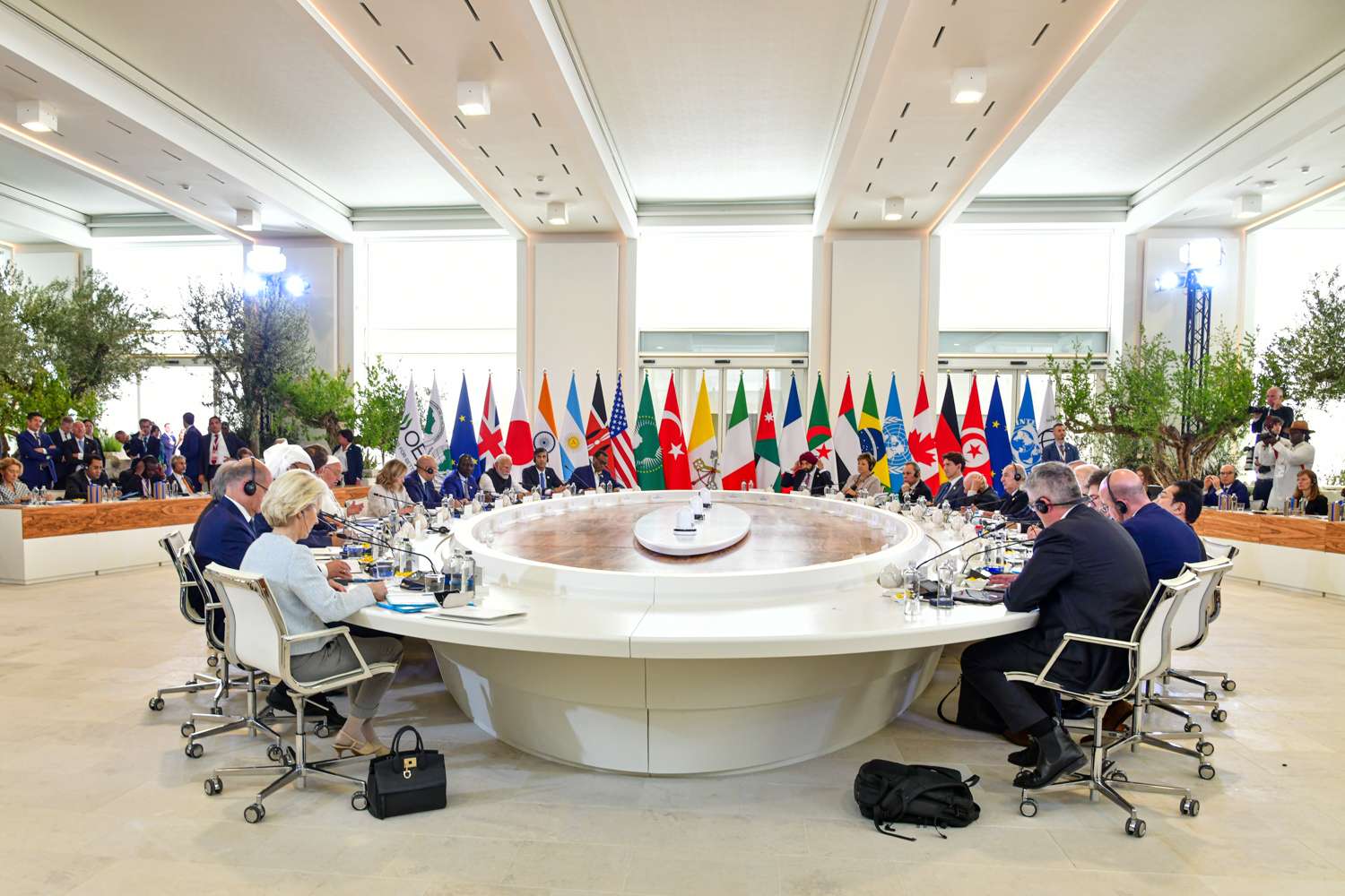 Materie prime - Immagine di una riunione del G7