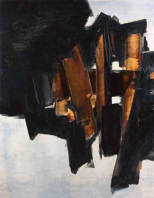 Peinture 200 x 162 cm, 14 mars 1960 di Pierre Soulages