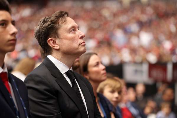 Elon Musk al Republican National Convention di Milwaukee, luglio 2024