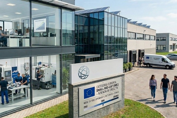 La rappresentazione di una small mid cap europea