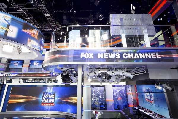 una foto degli studi televisivi di Fox News