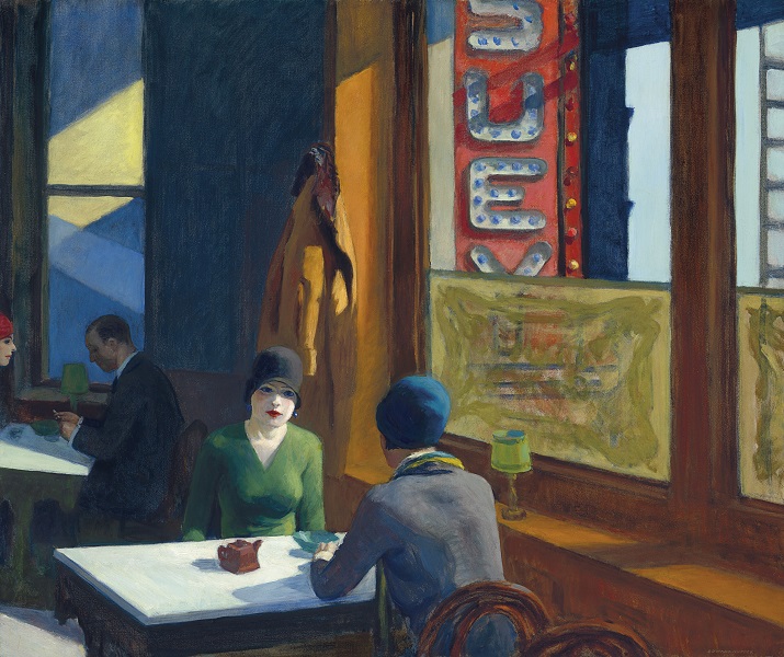 Chop Suey di Edward Hopper