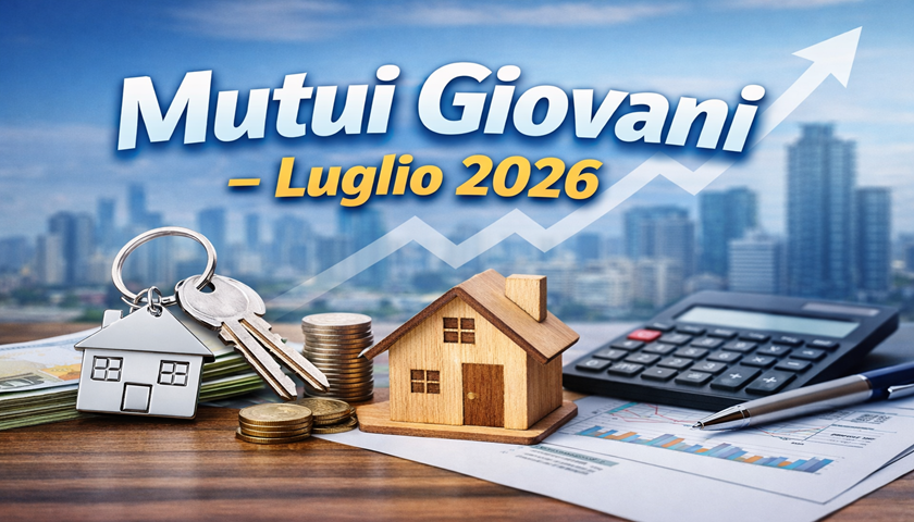 Mutui Giovani luglio 2026 &ndash; migliori offerte e tassi per under 36