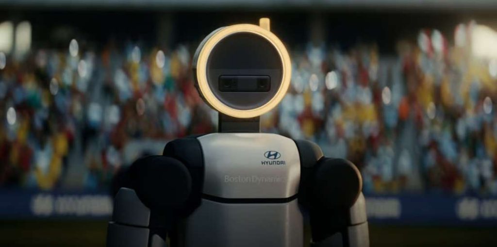 Immagine di un robot di Hyundai