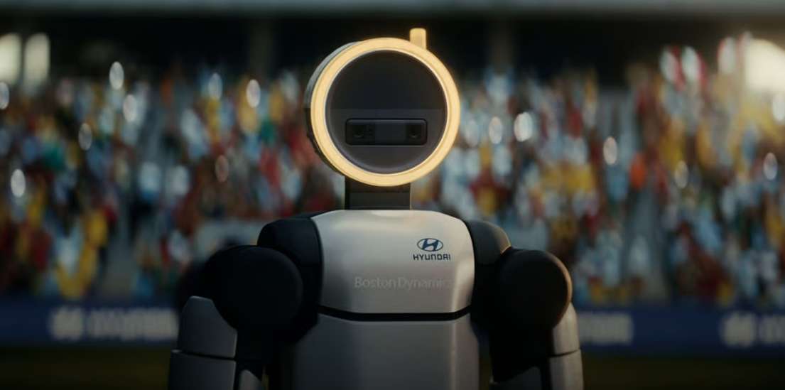 Immagine di un robot di Hyundai