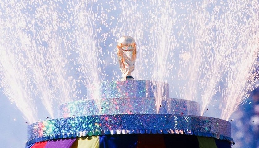 Un momento dell'half time show nella finale dei Mondiali 2026