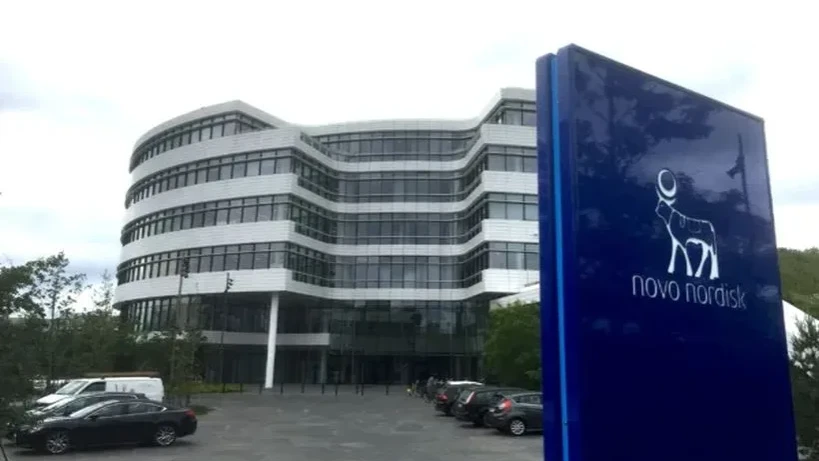 una foto della sede di Novo Nordisk